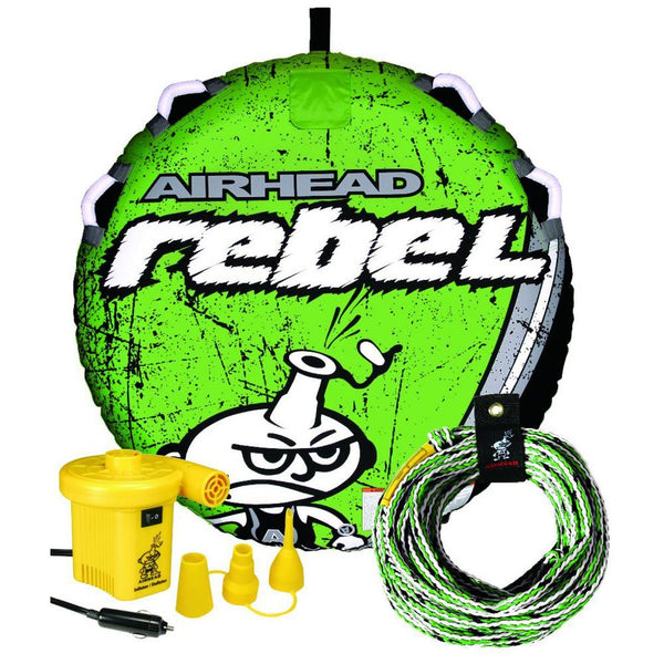 Airhead Rebel Kit w- Tow Rope - 1 Rider - AHRE-12