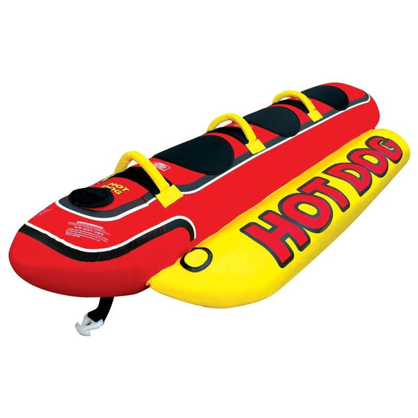 Airhead Hot Dog Weenie Towable Tube - 3 Rider -  HD-3