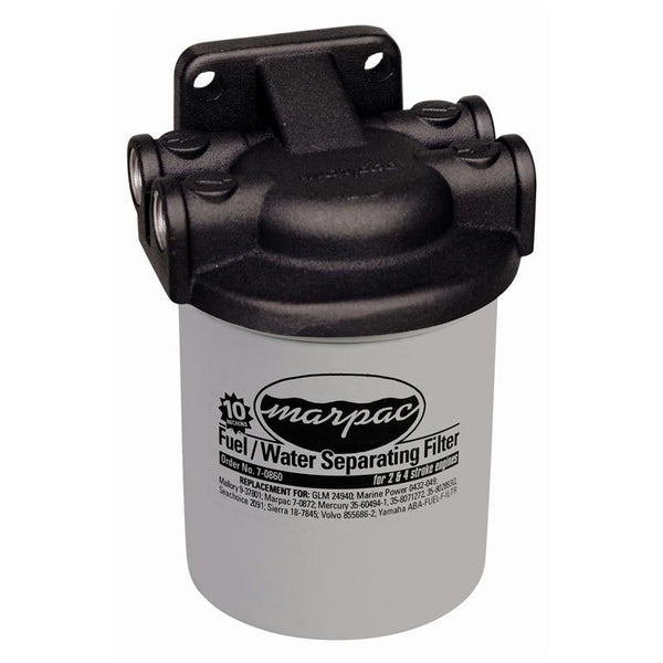Marpac Fuel-Water Separator Filter Kit - w- MarPlate Head - FF010005