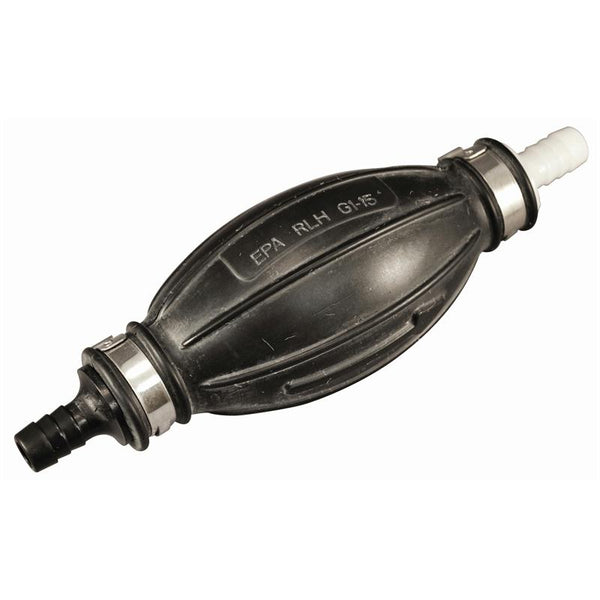 Marpac Premier Uniflow Primer Bulb - Black - 3-8” Barbs - PB10100