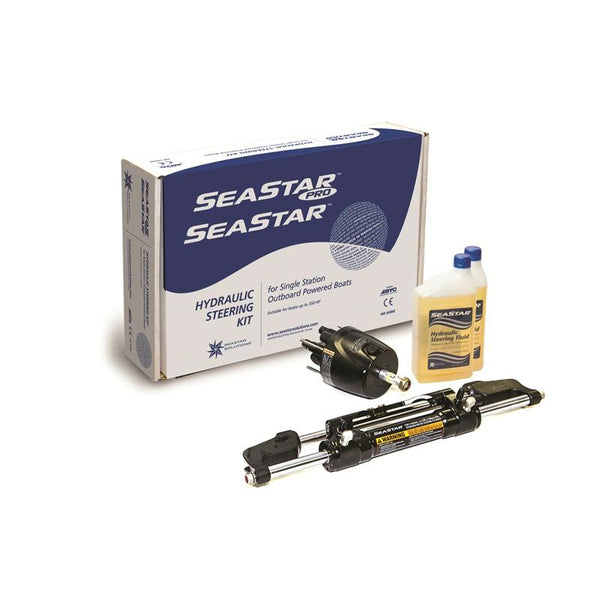 SeaStar Pro Front Mount Hydraulic Steering Package - HK7500A-3 - w-o Hoses