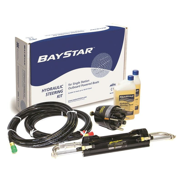 SeaStar BayStar Hydraulic Steering Kit - HK4200A-3 - with Tubing