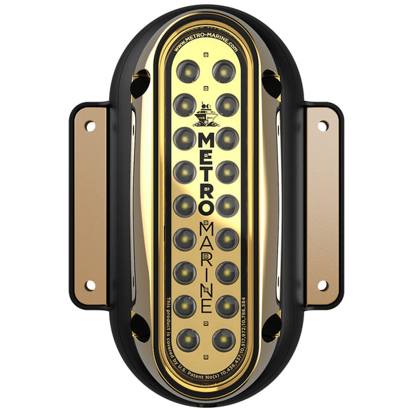 Metro Marine High-Output Vertical Surface Mount Light w/Intelligent Monochromatic LEDs - White, 90 Beam [F-SME1-V-W3-90]