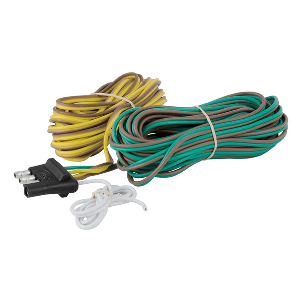 CURT 4-Way Flat Connector f/Rewiring Trailer - 20 Wire [57220]