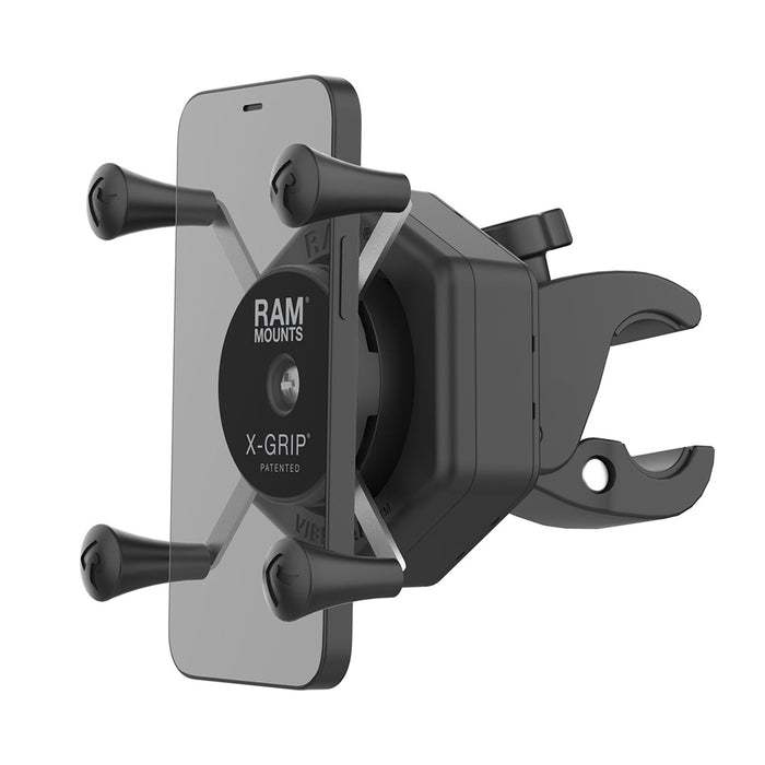 RAM Mount RAM X-Grip Phone Mount w/Vibe-Safe  Small Tough-Claw [RAM-HOL-UN7-462-400]