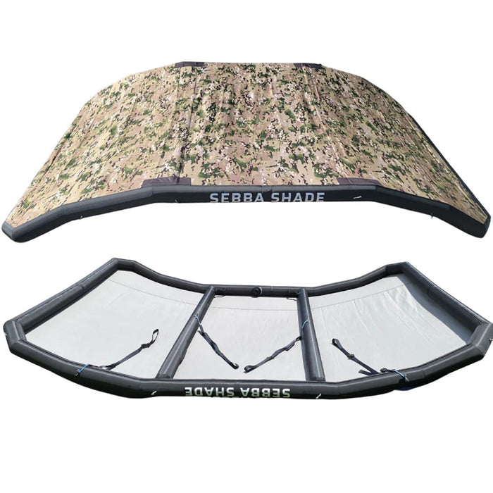 Sebba Shade 8 x 12 ft. Camo Sun Shade f/Boats 26'+ [SS8X12CAM]