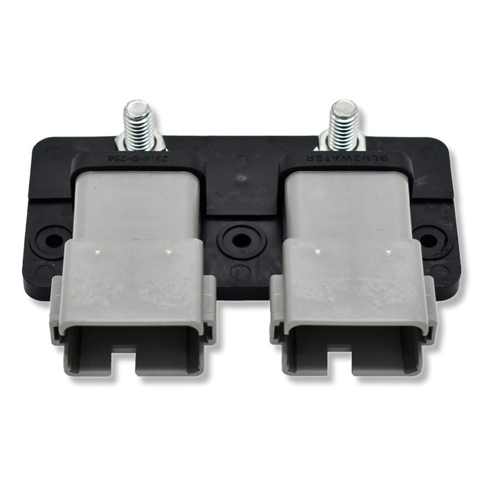 Bluewater Dual 12 Position Male Sealed Deutsch Connector Busbar - 5/16