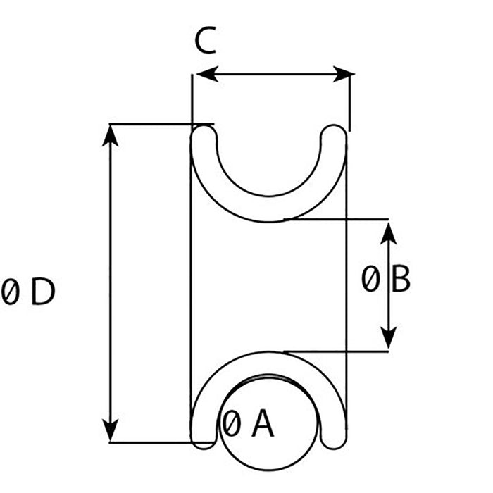 Wichard FRX10 Friction Ring - 10mm (25/64