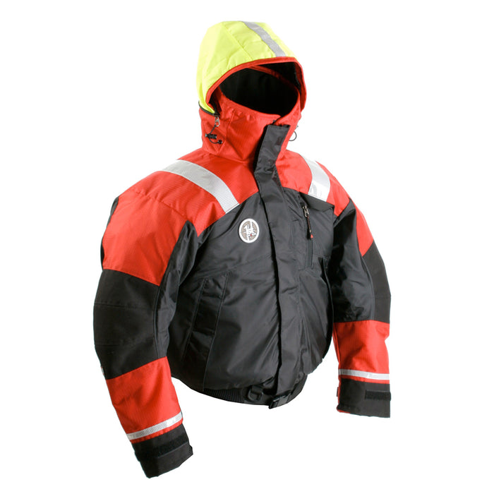 First Watch AB-1100 Flotation Bomber Jacket - Red/Black - XXL [AB-1100-RB-XXL]