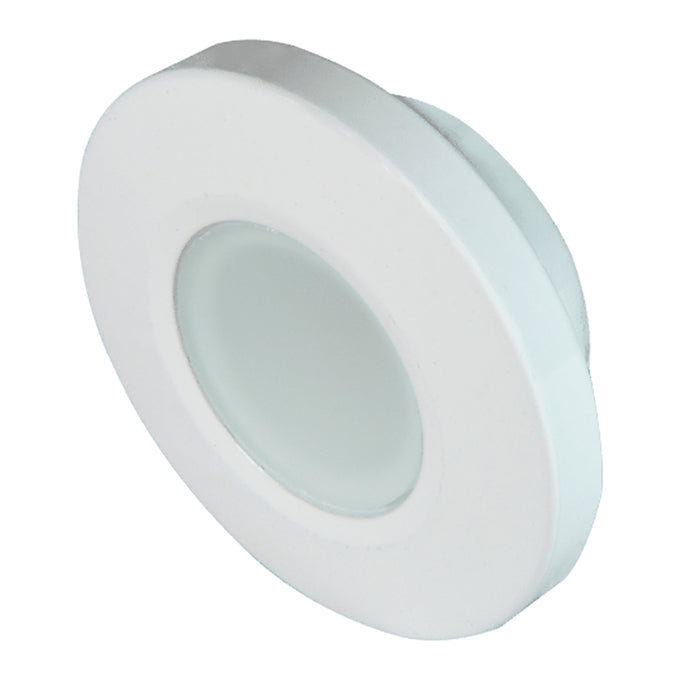 Lumitec Orbit Down Light - White Housing - Red w/White Dimming Light [112522]