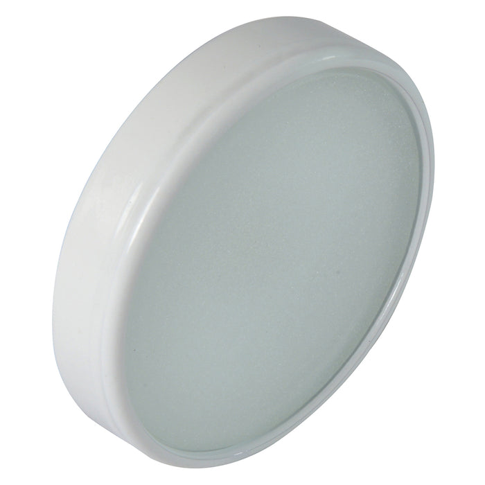 Lumitec Halo Down Light - White Housing, Blue w/White Dimming Light [112821]