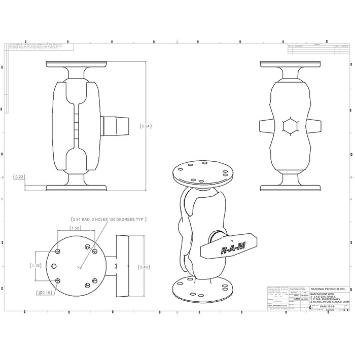 RAM Mount 1.5