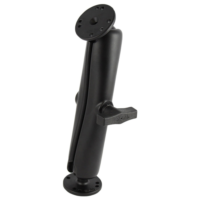 RAM Mount Ball Mount w/Long Double Socket Arm & 2-2.5