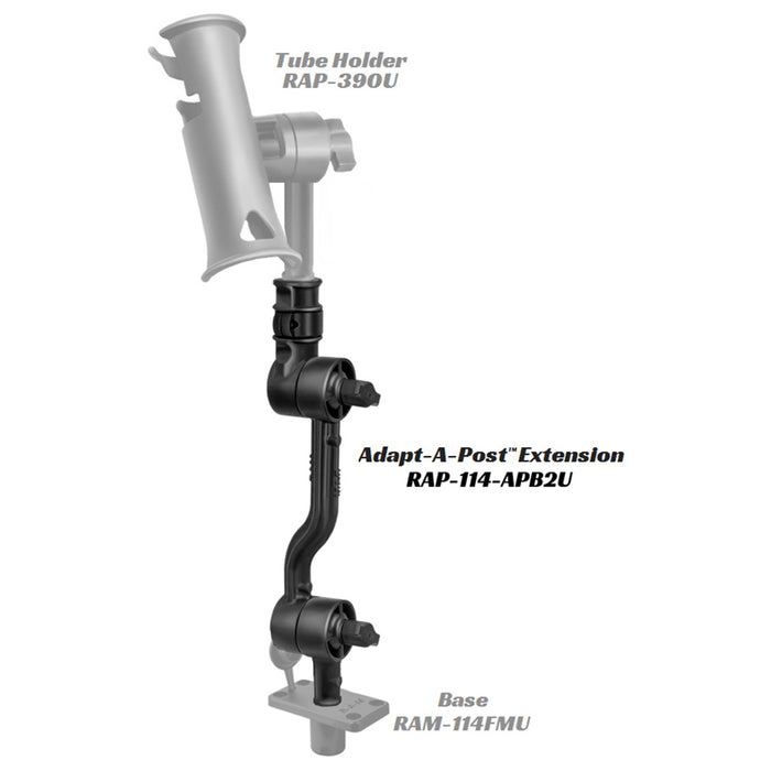 RAM Mount Adjustable Adapt-a-Post 13.5