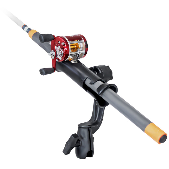 RAM Tube Jr. Fishing Rod Holder with RAM-ROD Revolution Ratchet/Socket System (Base NOT Included) [RAP-390-RB-NBU]