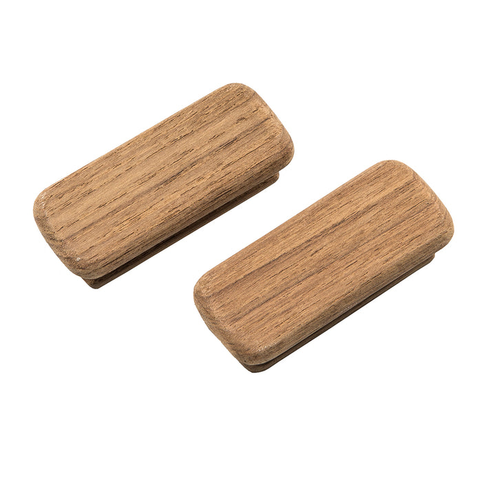 Whitecap Teak Rectangular Drawer Knob - 2-3/4