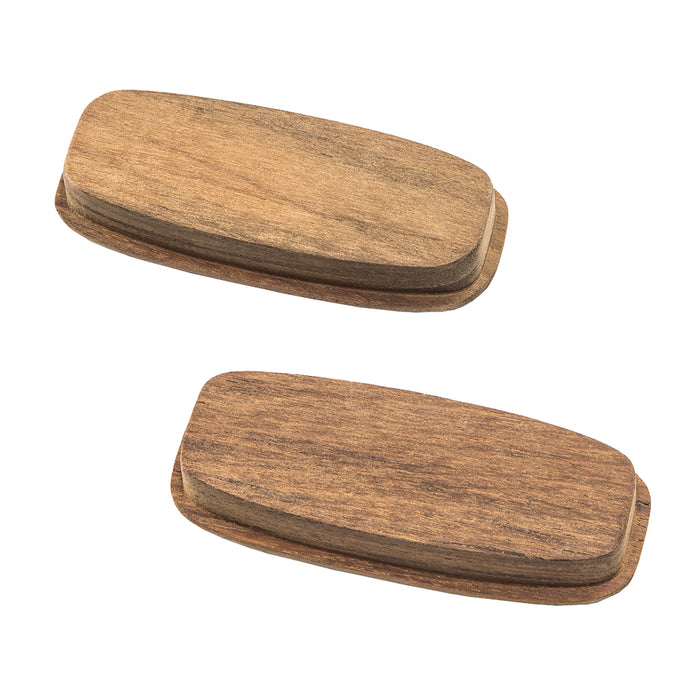 Whitecap Teak Rectangular Drawer Pull - 3-1/4