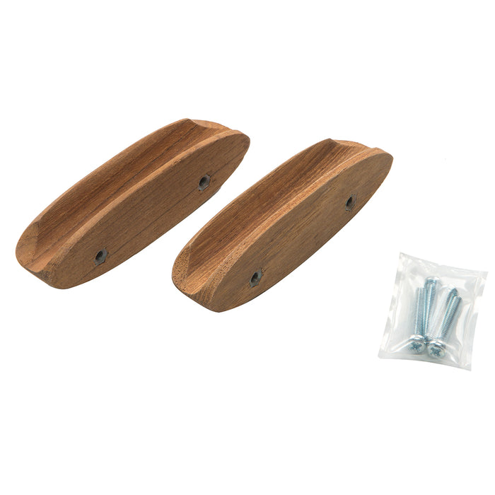 Whitecap Teak Oval Drawer Pull - 4