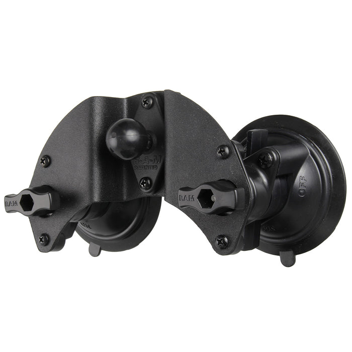 RAM Mount Dual Articulating Suction Cup Base w/1