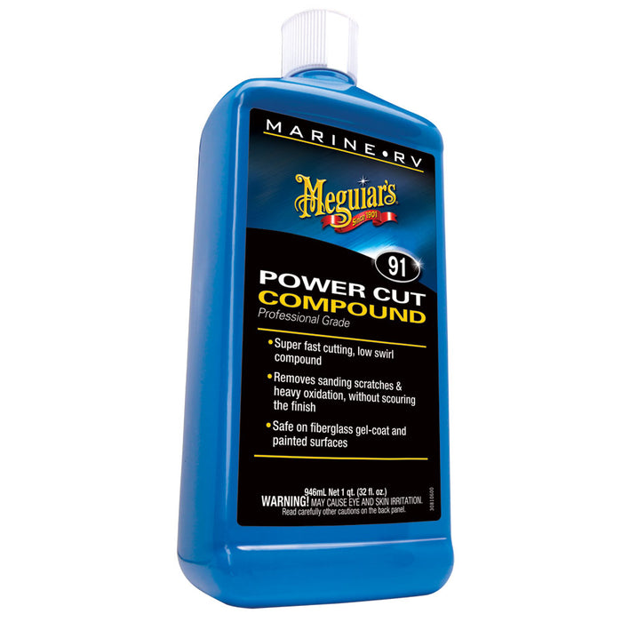 Meguiar's #91 Marine/RV Pro Grade Power Cut Compound - 32oz [M9132]