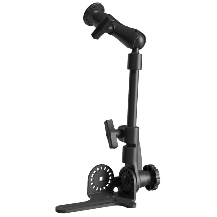 RAM Mount Universal No-Drill RAM Pod HD Vehicle Mount w/Double Socket Arm & 2.5