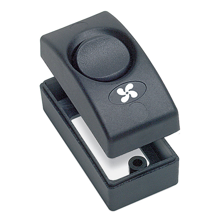 BEP Countour 1100 Series Single Interior Switch - On/Off - Black [1100-BK]