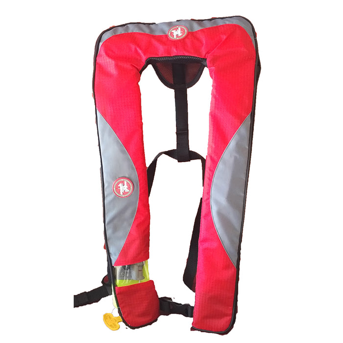 First Watch FW-240 Inflatable PFD - Red/Grey - Automatic [FW-240A-RG]