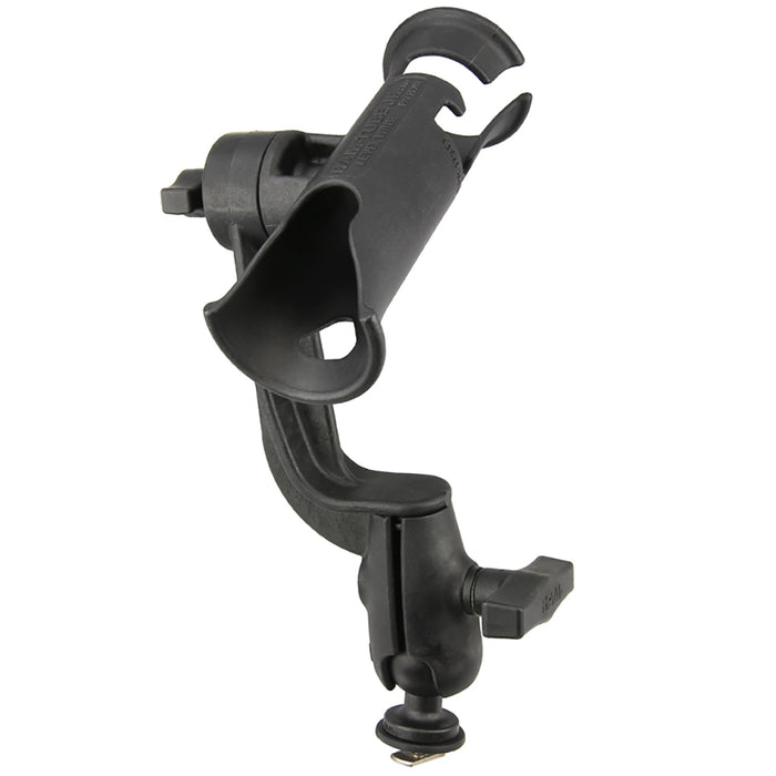 RAM Mount RAM Tube Jr. Fishing Rod Holder with RAM-ROD Revolution Ratchet/Socket System and Track Ball Base [RAP-390-RB-TRA1U]