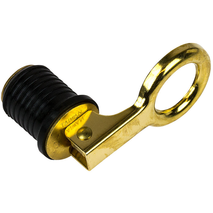 Sea-Dog Brass Snap Handle Drain Plug - 1