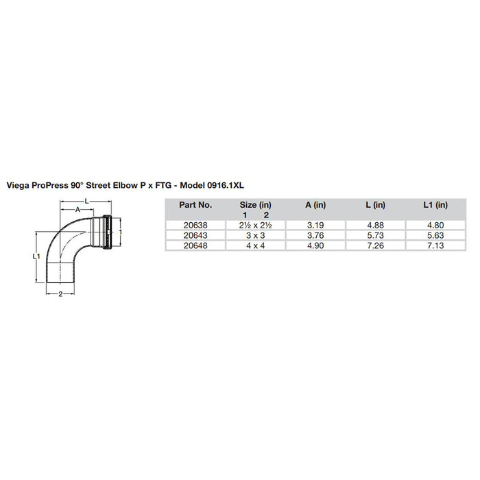 Viega ProPress 2-1/2