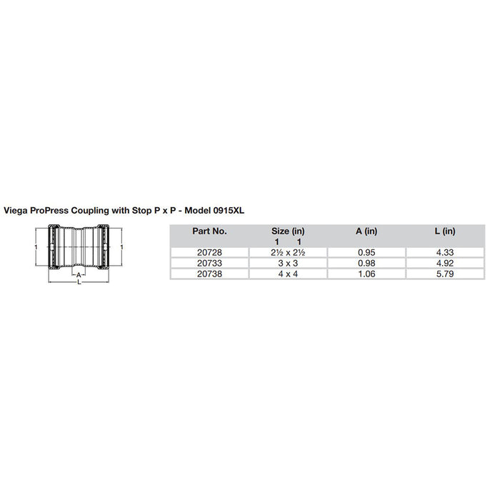 Viega ProPress 2-1/2