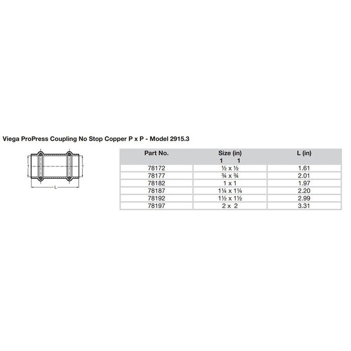 Viega ProPress 1-1/2