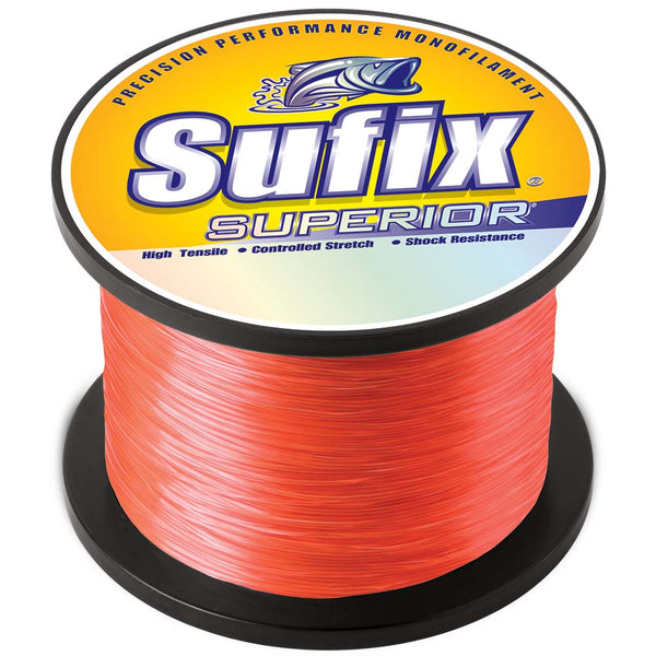 Sufix Superior Neon Fire Monofilament - 25lb - 535 yds [636-125]