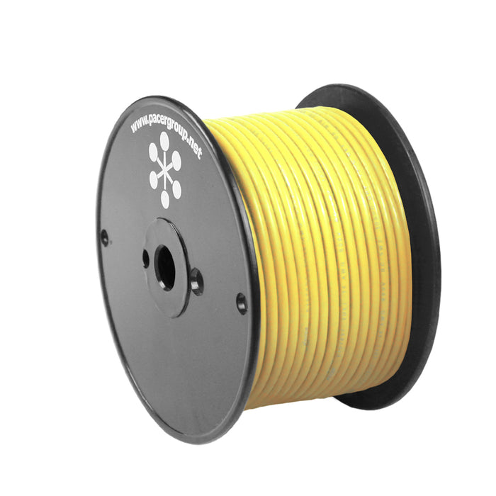 Pacer Yellow 10 AWG Primary Wire - 100 [WUL10YL-100]