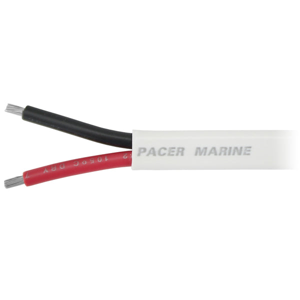 Pacer 16/2 AWG Duplex Cable - Red/Black - Sold By The Foot [W16/2DC-FT]