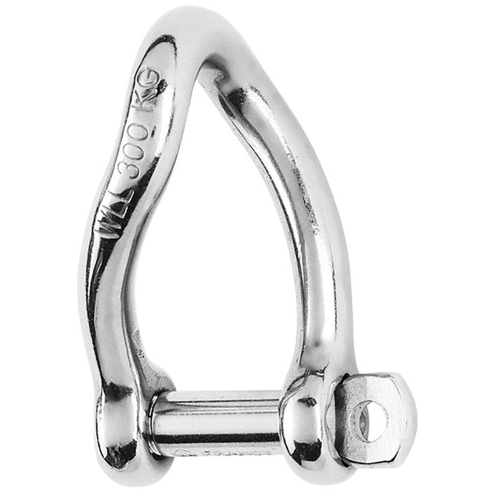 Wichard Self-Locking Twisted Shackle - 10mm Diameter - 13/32